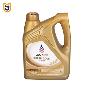 روغن موتور خودرو لوکینی LOOKINI مدل SUPER GOLD 5W30 (پنج لیتری)