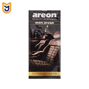 خوشبو کننده آویزی داخل کابین خودرو آرئون مدل mon areon رایحه چرم 
