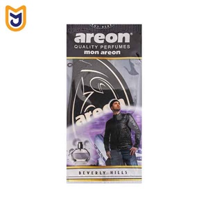 خوشبو کننده آویزی داخل کابین خودرو آرئون مدل mon areon رایحه بورلی هیلز