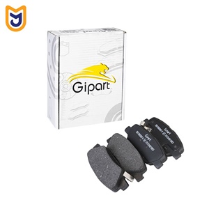 لنت ترمز عقب جی پارت Gipart مدل 0200952 مناسب پژو 206 تیپ 5 و صندوقدار v8,v2,v9 (مدل رانایی)