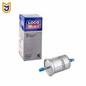 تصویر فیلتر بنزین لوکومبیل LOCO Mobil مدل LF666/117 (فلزی) مناسب رنو ال 90 18873