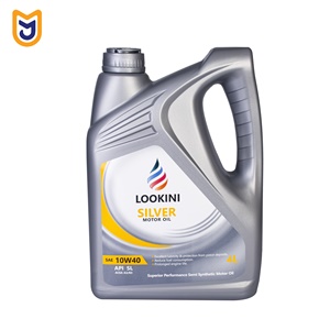 روغن موتور خودرو لوکینی LOOKINI مدل SILVER 10W40 (چهار لیتری)
