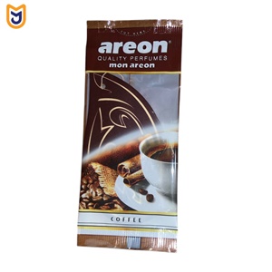 خوشبو کننده آویزی داخل کابین خودرو آرئون مدل mon areon رایحه قهوه