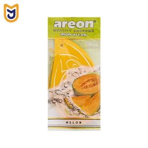 خوشبو کننده آویزی داخل کابین خودرو آرئون مدل mon areon رایحه ملون