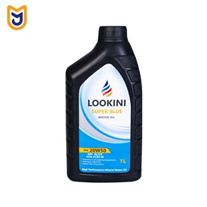 روغن موتور خودرو لوکینی LOOKINI مدل SUPER BLUE 20W50 (یک لیتری)