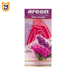 خوشبو کننده آویزی داخل کابین خودرو آرئون مدل mon areon رایحه بنفشه