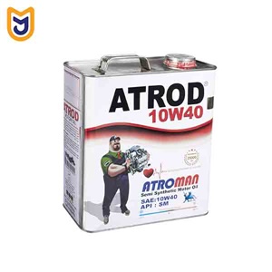 روغن موتور خودرو آترود ATROD مدل Semi synthetic SM 10W40 (پنج لیتری)