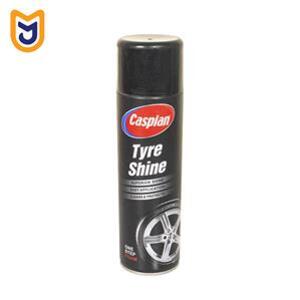 تصویر اسپری فوم براق کننده تایر خودرو کاسپین مدل Tyre Shine 16517