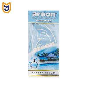 خوشبو کننده آویزی داخل کابین خودرو آرئون مدل mon areon رایحه تابستان رویایی