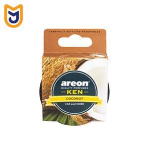 تصویر خوشبو کننده قوطی ای داخل کابین خودرو آرئون areon مدل KEN رایحه نارگیل